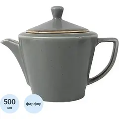 Чайник заварочный 500мл,фарфор,темно-серый Seasons (938405 темно-серый)