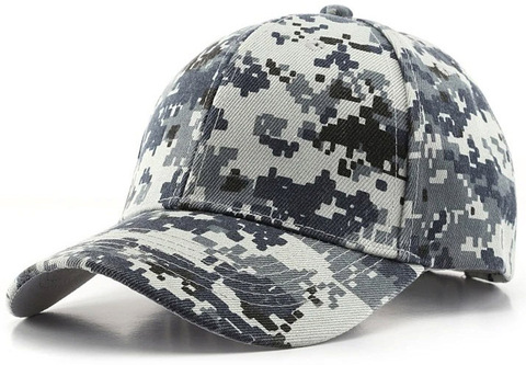 Картинка кепка Skully Wear 451 grey-pixel - 1