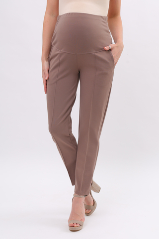 Брюки для беременных 16324 мокко