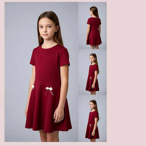 Платье нарядное д (9-12) 251111-LR5054