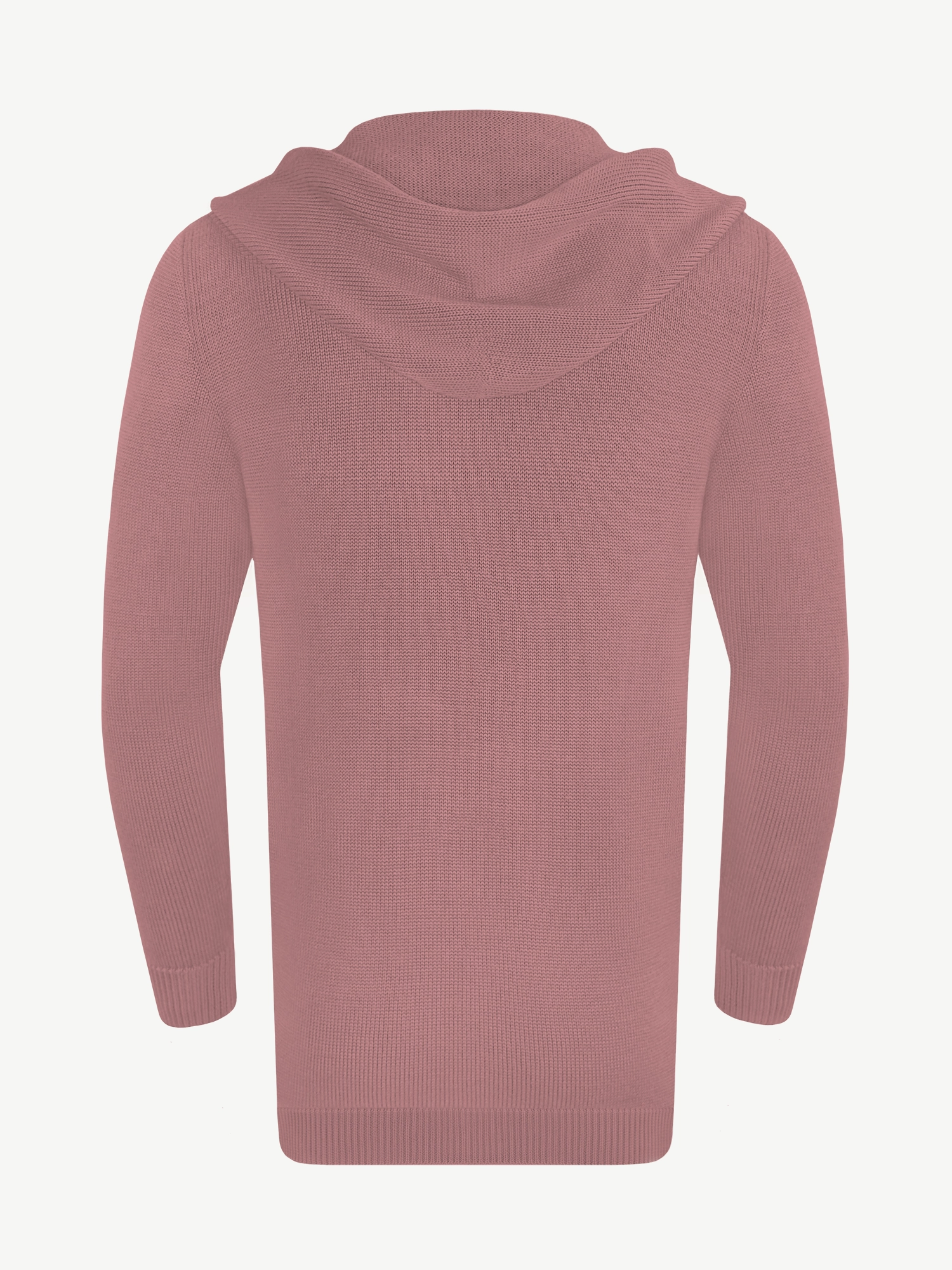 Кардиган с капюшоном из мягкой шерсти