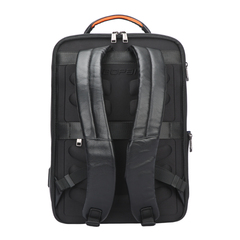 Рюкзак деловой BOPAI чёрный нат. кожа (уценка)