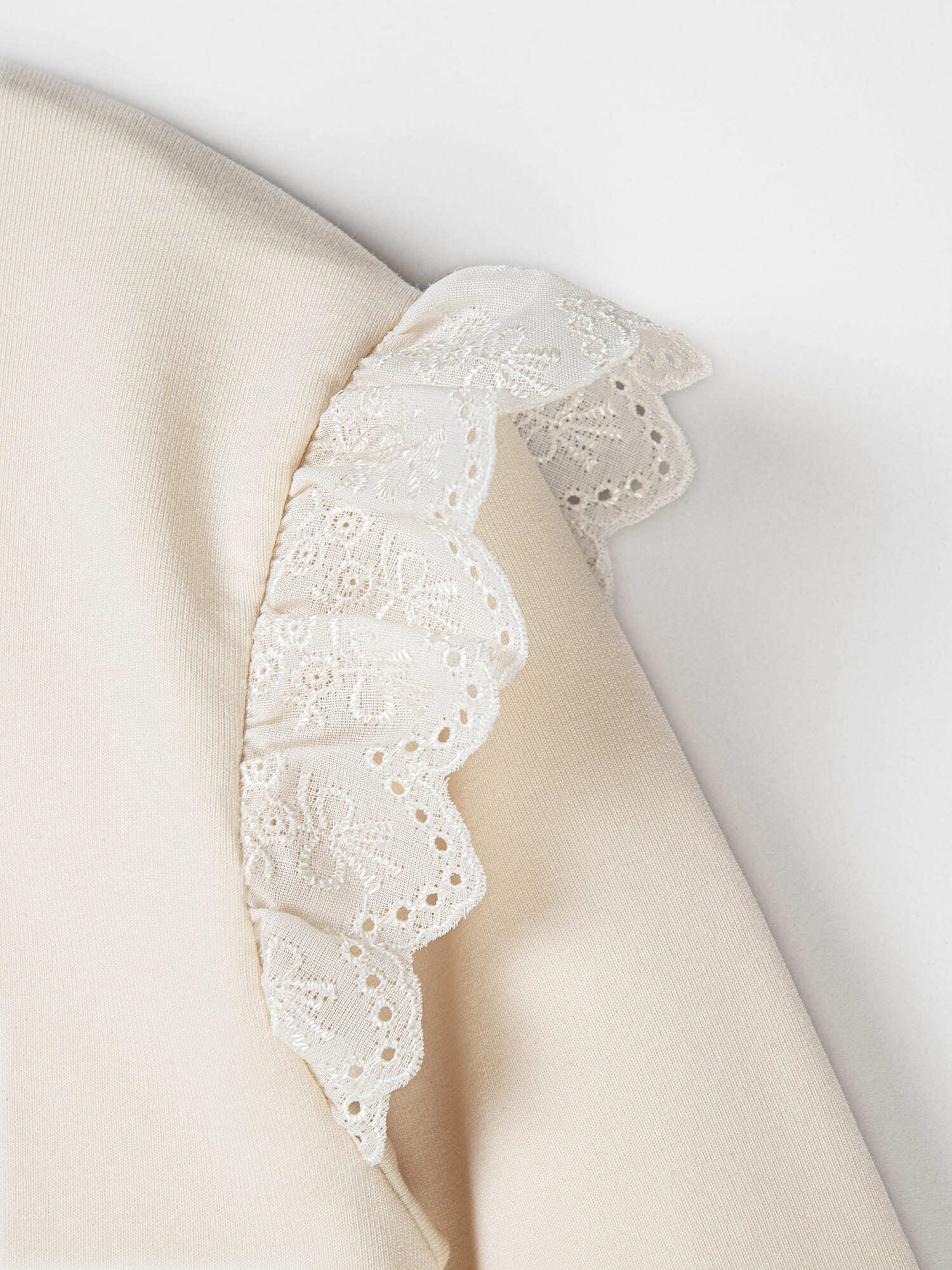 свитшот с рюшей "куколка"  купить с доставкой