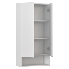 Шкаф навесной Wing 600 (с нишей) белый