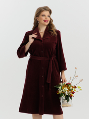 4006 Халат на пуговицах