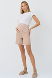 Шорты для беременных 15815 бежевый