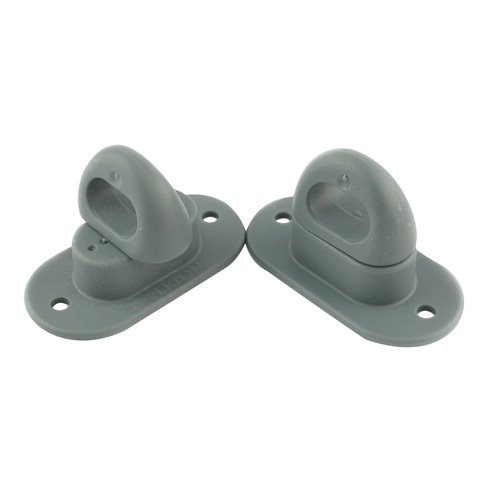 Скоба поворотная полиамидная серая