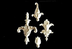 Силиконовый молд Набор Вензелей № 8