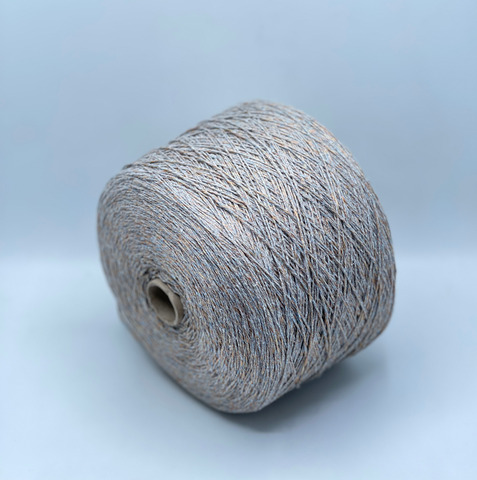 Lanificio dell Olivo, Cotton lux. 180м, 60% Хлопок, 40% Полиамид, Серый мрамор,неоднотонный.37767