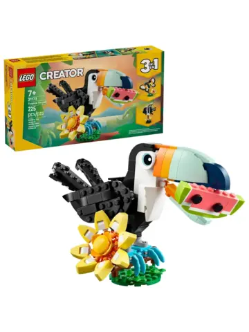 Конструктор Creator 31173 Тропический тукан 3в1