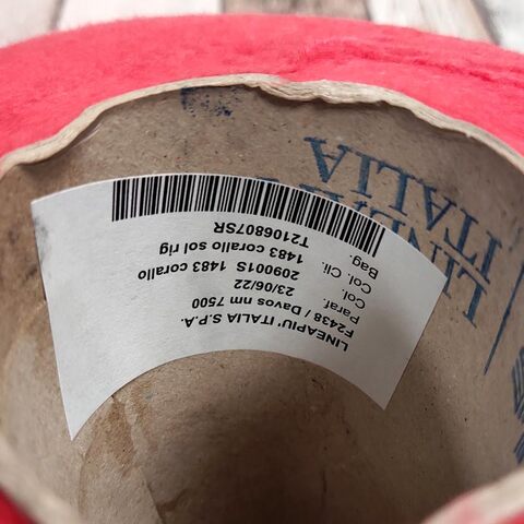 Вспушенный хлопок LANIFICIO DELL OLIVO / DAVOS 750 красный коралловый