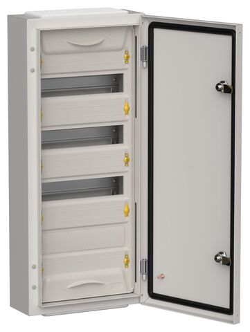 TITAN 5 Корпус мет. ЩРн-48 (1х48) 710х310х140 IP54 сер IEK