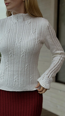 Мастер-класс по вязанию спицами свитера 