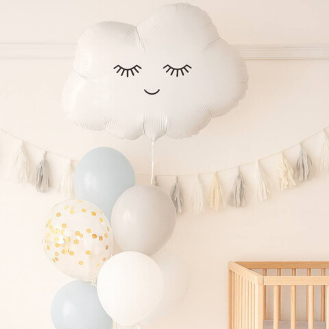 Шар фигура, белое облачко, 65 см