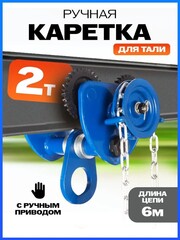 Тележка для тали приводная 2т 6м TOR GCL (10426)