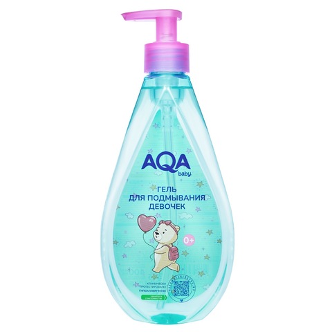 AQA baby Гель для подмывания девочек, 250 мл