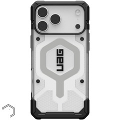 Чехол Uag Pathfinder Clear Case для iPhone 17 Pro Max, Серебро | Ice/Silver