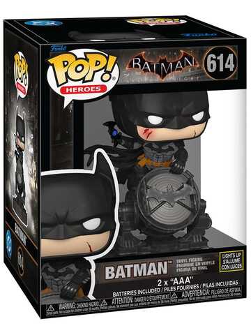 Фигурка Бэтмен: Рыцарь Аркхэма и Бэтсигнал с подсветкой Funko POP! 614 Оригинал!