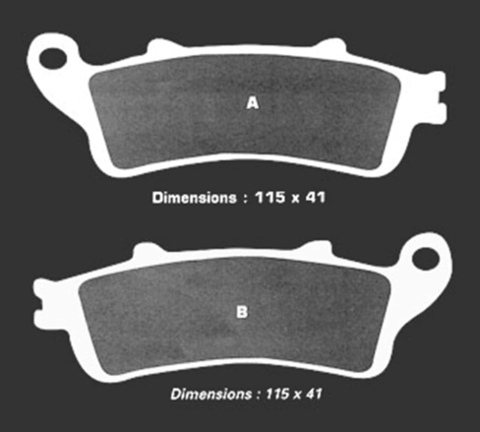 NISSIN Колодки тормозные 2P-250NS Honda CBR 1100 XX GL 1800 goldwing CB 1100 x-11 VFR 800 VT1300 intercepter NT 700V ST1100 ST1300 VTX1800 NT 650V DEAUVILLE XL1000V Varadero