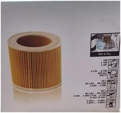 Фильтр подходит на Karcher / для пылесоса 64145520 / 1 шт.