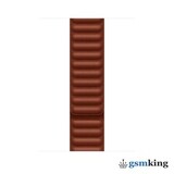 Apple Watch Leather Link 41mm Umber - S/M (130–160mm)