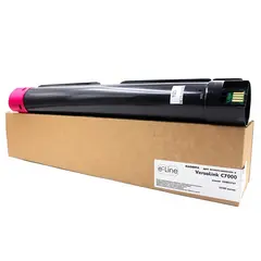 Тонер-картридж e-Line 106R03767 для Xerox VersaLink C7000 (Пурпурный, 10100 стр.)
