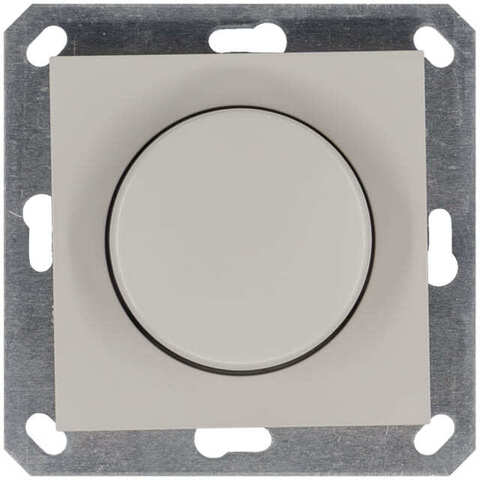 Светорегулятор/диммер поворотный 30-400W, 230V~ 50Hz. Цвет Тауп. Jasmart. G4012T