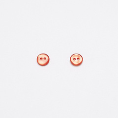 Пуговицы/На прокол/ВА4457 9мм красный