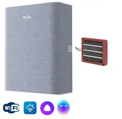 Очиститель воздуха приточный Ballu ONEAIR ASP-100 серый с нагревателем