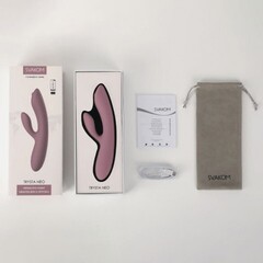 Интерактивный кролик-вибратор Trysta Neo со стимулирующим шариком точки G от SVAKOM