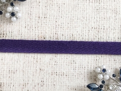 Лента киперная, хлопок, ш. 1 см, фиолетовый