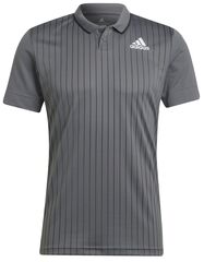 Поло теннисное Adidas Melbourne Polo M - grey five/white