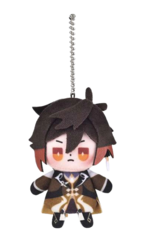 Брелок плюшевый Genshin Impact Finger Puppet Zhongli