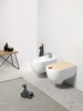 THV001 05 00 Artceram THE ONE Унитаз подвесной безободковый , 52х35, с креплениями, цвет белый матовый