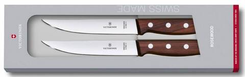 Набор ножей Victorinox Wood, стальной лезв.140мм дерево, подар.коробка
