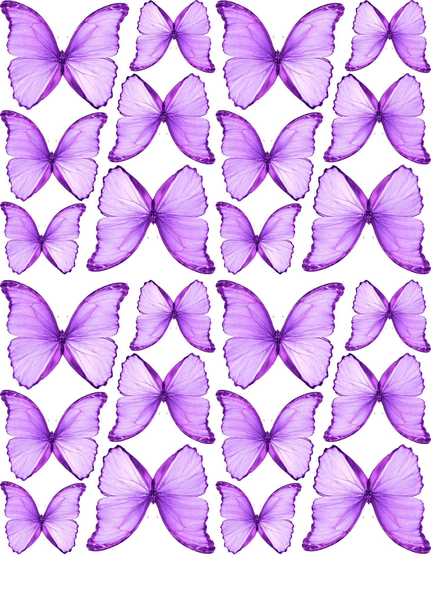 Мини-открытка «Бабочки», 7*7 см