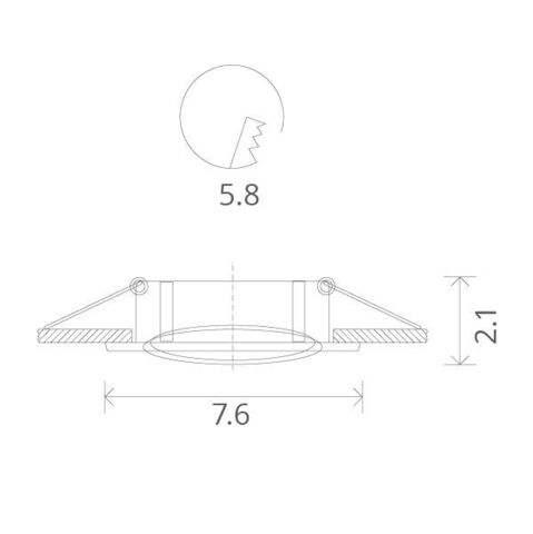 Встраиваемый светильник Arte Lamp Basic A2103PL-1BK