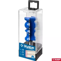 ЗУБР 32 x 57 мм, хвостовик 12 мм, фреза кромочная фигурная №8, Профессионал (28719-32)