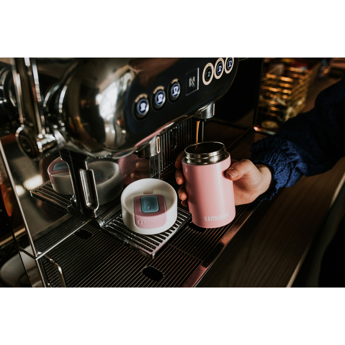 Термокружка Kambukka Olympus (300 мл), Розовый, арт. 11-02018 - фото 4