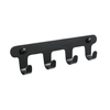 Fixsen FX-805B-4 Планка 4 крючка FX-805B-4 черная