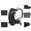 Картинка рюкзак туристический Ai One 1869 Black - 5
