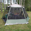Картинка шатер Btrace Highland Зеленый/Бежевый - 3