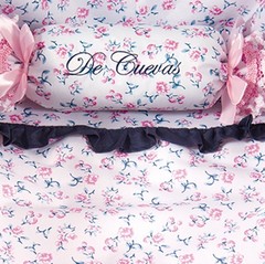 DeCuevas Кроватка для кукол с балдахином 