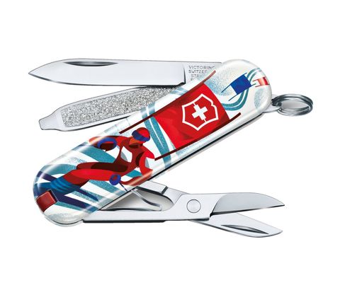 Складной нож-брелок Victorinox Classic Limited Edition 2020 Ski Race (0.6223.L2008) - Wenger-Victorinox.Ru