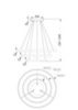 Подвесной светильник Technical Rim MOD058PL-L100B4K