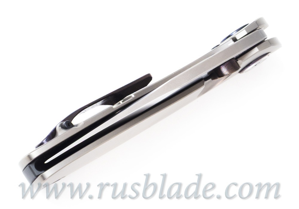 CKF Rampage knife (Medvedev CPPRHD83, M390, Ti, Zirc) - фотография 