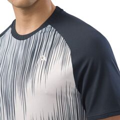 Теннисная футболка Head Performance T-Shirt - print perf/navy