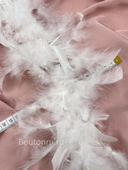 Боа белое индюшиное 1 нить