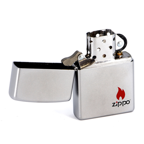 Зажигалка ZIPPO Color Satin Chrome латунь/никель-хром (205 ZIPPO)