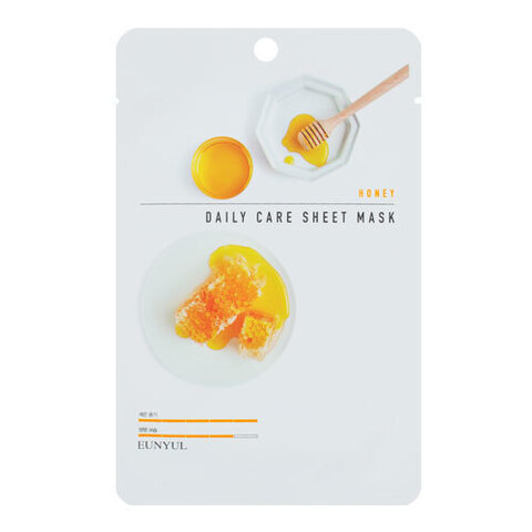 Eunyul Honey Daily Care Sheet Mask - Тканевая маска для лица с экстрактом меда